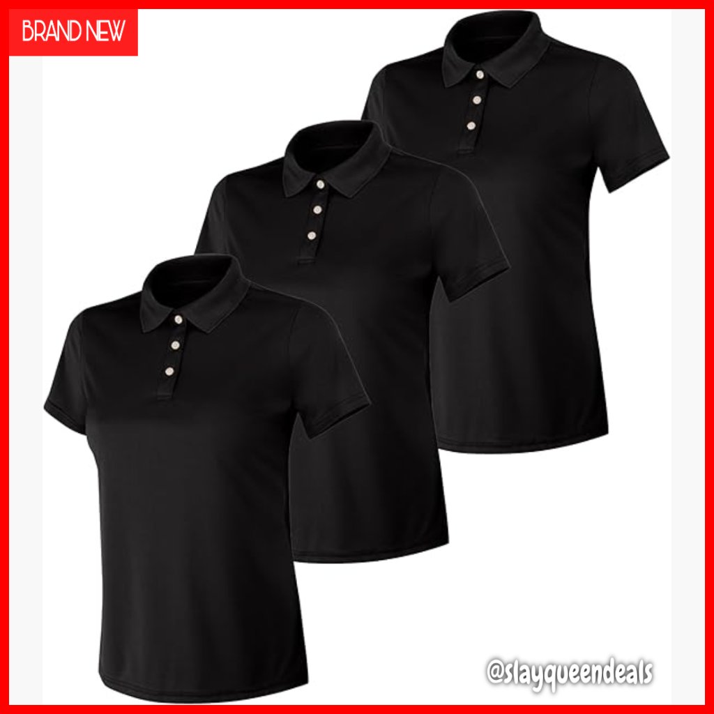 Performance Polo Shirt, Moisture-Wicking, Upf 40+, Regular Fit